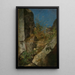 Herbes entre les rochers - Hans Thoma — ingelijst kunstwerk aan de muur