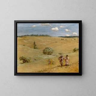 Hans Thoma - Hilly landscape.webp