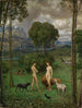 In het paradijs - Hans Thoma — weergave van het kunstwerk