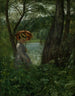 In de zon - Hans Thoma — weergave van het kunstwerk