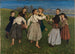 Ronde d'enfants - Hans Thoma — weergave van het kunstwerk