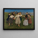 Ronde d'enfants - Hans Thoma — ingelijst kunstwerk aan de muur