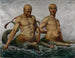 Zeemannen - Hans Thoma — weergave van het kunstwerk