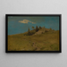 Hoogte van het Zwarte Woud - Hans Thoma — ingelijst kunstwerk aan de muur