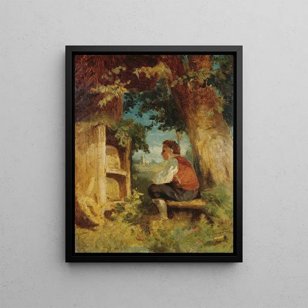 Hans Thoma - The bee friend.webp