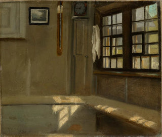 Hans Thoma - Zimmerecke in Bauernhaus.webp