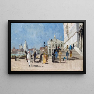 Hans Von Bartels - Impression aus Venedig Riva degli Schiavoni.webp