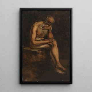 Hans Von Mares - Studie des heiligen Hieronymus.webp