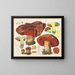Boletus miniatoporus - Hans Baldung — framed artwork on a wall