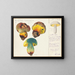Boletus torosus - Hans Baldung — framed artwork on a wall