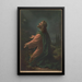 Christ au mont des Oliviers - Hans Zatzka — ingelijst kunstwerk aan de muur