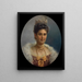 Archiduchesse Maria Annunziata - Hans Zatzka — ingelijst kunstwerk aan de muur