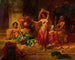 Divertissement van het harem - Hans Zatzka — weergave van het kunstwerk