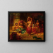 Divertissement van het harem - Hans Zatzka — ingelijst kunstwerk aan de muur