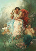 Serment d'amour - Hans Zatzka — weergave van het kunstwerk
