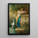Oosterse schoonheid - Hans Zatzka — ingelijst kunstwerk aan de muur