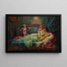 Se Gre oder Liebesboten - Hans Zatzka — ingelijst kunstwerk aan de muur