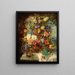 Bloemen van de zomer op een rand - Hans Zatzka — ingelijst kunstwerk aan de muur