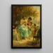 La lettre d'amour - Hans Zatzka — ingelijst kunstwerk aan de muur