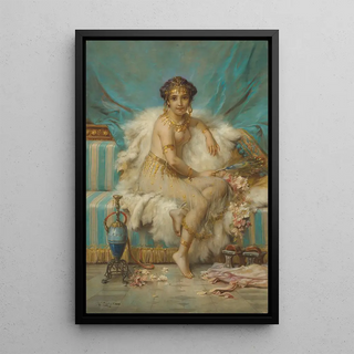 Hans Zatzka - The Odalisque.webp