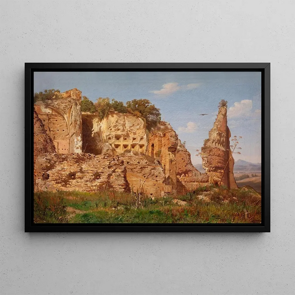 Harald Jerichau - Landscape from Rome Villa dei Quintili near Via Appia.webp