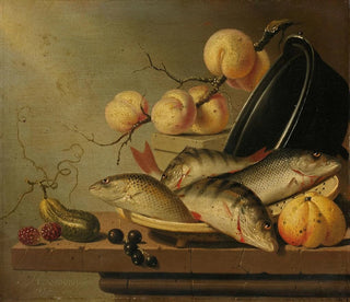 Harmen Steenwyck - Still Life with Fish and Fruit.webp