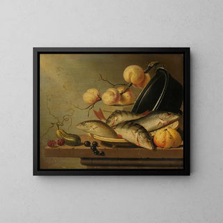 Harmen Steenwyck - Still Life with Fish and Fruit.webp