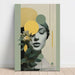 Reproductie van het schilderij Harmonie in Geel en Groen | Collage