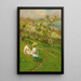 Lente in de boomgaard - Harold Harvey — ingelijst kunstwerk aan de muur