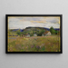Landschap van Brum - Harriet Backer — ingelijst kunstwerk aan de muur