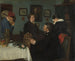 L'Adieu - Harriet Backer — weergave van het kunstwerk