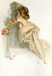 American Beauties Painting - Harrison Fisher — artwork view