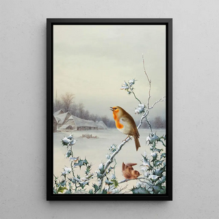 Harry Bright - Winter A Robin and Wren.webp