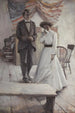 Alicia ik kon aan niets anders denken dan dat het tegen jou was De gerechtigheid van Gideon - Harvey T. Dunn — weergave van het kunstwerk