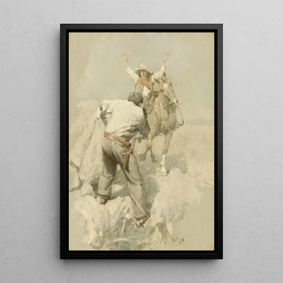 Harvey T Dunn - The Pony Express Rider and RoadAgent.webp