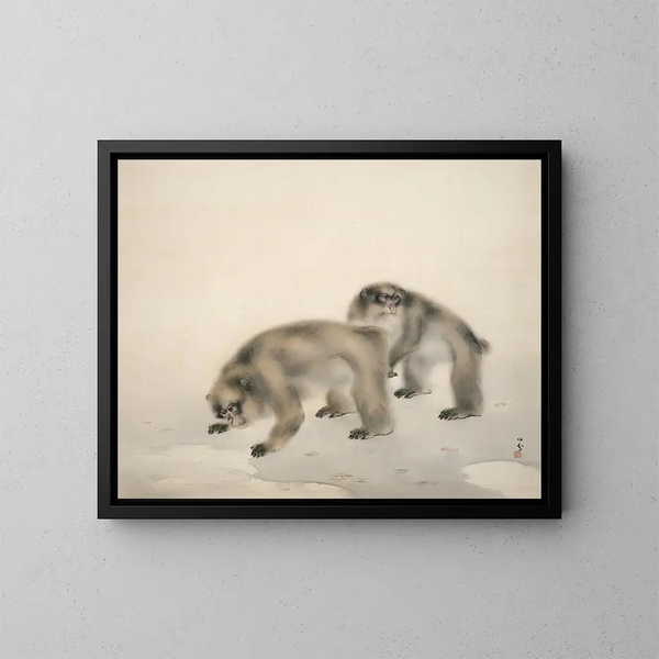 Ochtend na de regen - Hashimoto Kansetsu — ingelijst kunstwerk aan de muur