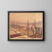 Thebes - Hector Horeau — framed artwork on a wall