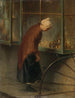 La fille orpheline - Hein Burgers — weergave van het kunstwerk