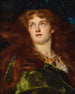 Valkyrie - Heinrich Bürkel — weergave van het kunstwerk