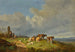Op de weide - Heinrich Bürkel — weergave van het kunstwerk