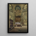 Interior of Burgos Cathedral - Heinrich Hermanns — framed artwork on a wall