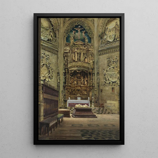 Heinrich Hermanns - Inneres der Kathedrale von Burgos.webp