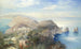Een panorama van Capri - Heinrich Hiller — weergave van het kunstwerk