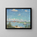 Uitzicht op Travemünde - Heinrich Linde-Walther — ingelijst kunstwerk aan de muur