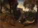 in het park van de villa Chigi in Ariccia nabij Rome - Heinrich Ludwig — weergave van het kunstwerk