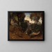 in het park van de villa Chigi in Ariccia nabij Rome - Heinrich Ludwig — ingelijst kunstwerk aan de muur