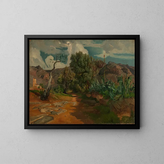 Heinrich Ludwig - Landschaft bei Palermo.webp