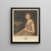 Portrait painting of Princess Juliana - Heinrich M. Krabbé — framed artwork on a wall