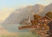 Uitzicht op het meer en het dorp Brienz - Heinrich Meichelt — weergave van het kunstwerk