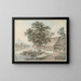 La Maison du paysan - Heinrich Rieter — ingelijst kunstwerk aan de muur